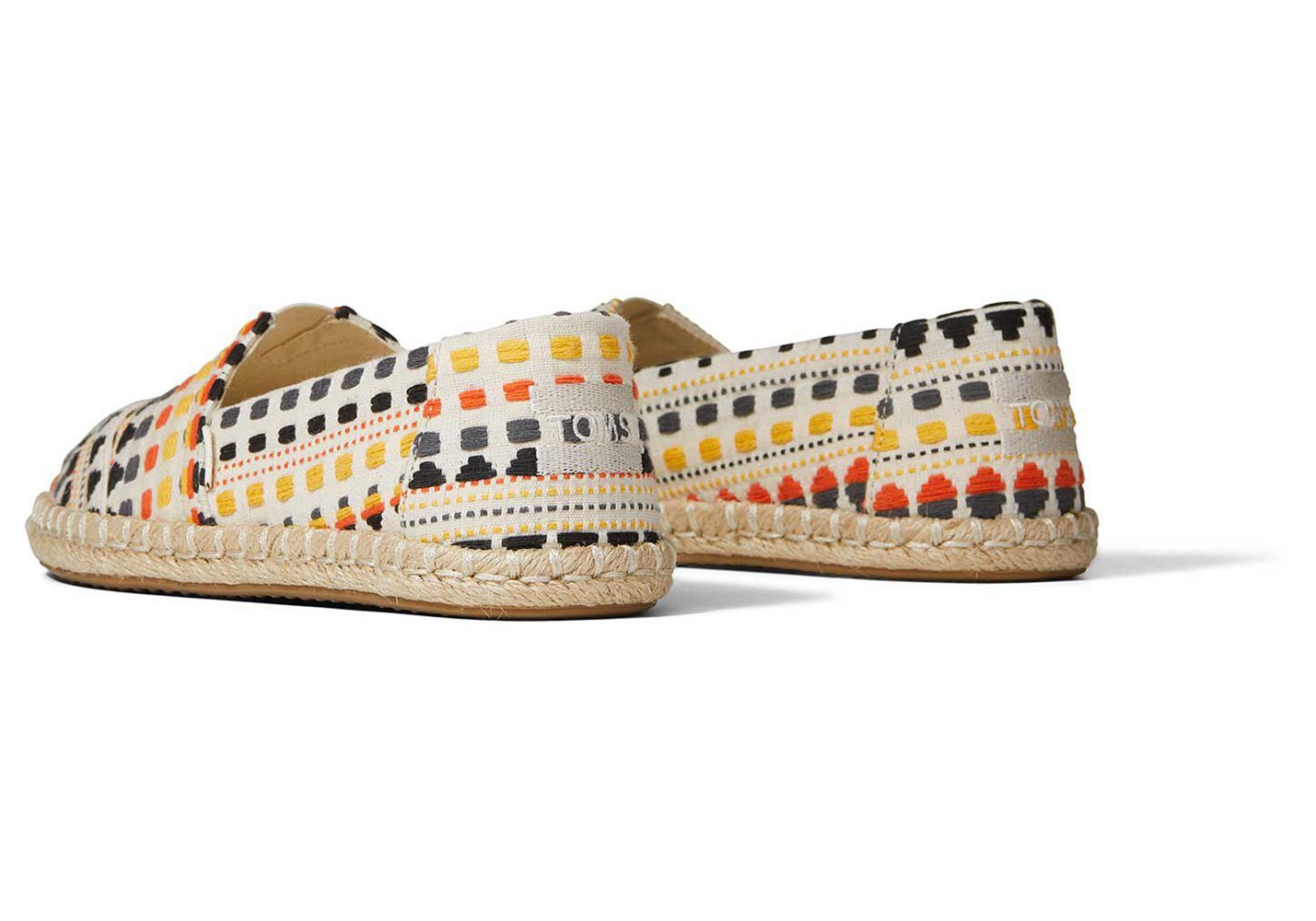 Toms Espadryle Damskie Beżowe - Alpargata Global Rope - 01ZXNCGFA